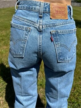 Vintage Women’s Levi Jeans 26” Waist - 550 Relaxed Fit